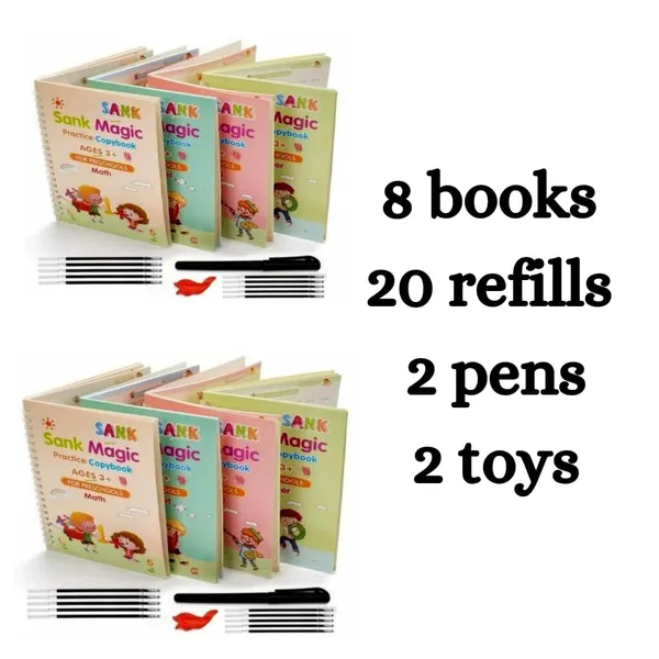 Magic_Practice_Copy_Book_for_Kids_(4_BOOK_+_10_REFILL+_1_pen_+1_grip)_Calligraphy_Books,_Magical_Reusable_Hand_Writing_Book