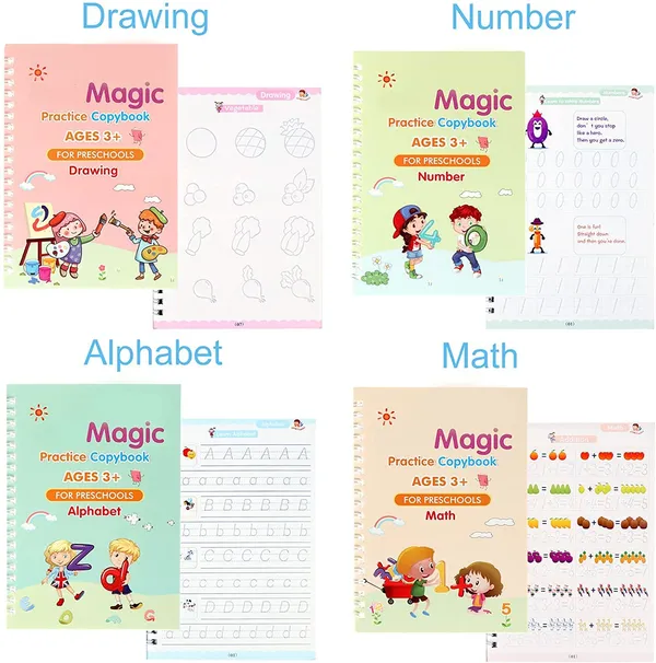 Magic_Practice_Copy_Book_for_Kids_(4_BOOK_+_10_REFILL+_1_pen_+1_grip)_Calligraphy_Books,_Magical_Reusable_Hand_Writing_Book