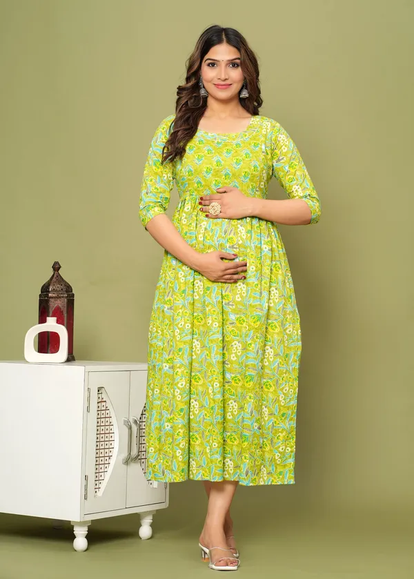 Mango_Bite_Cotton_Maternity_And_Feeding_Kurti