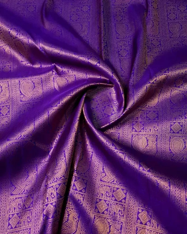Royal_Blue_Soft_Silk_Saree_With_Blouse_Piece_For_Women