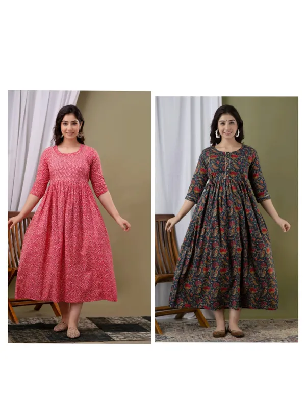 Mayur__Cotton_Printed_Maternity_And_Feeding_Kurti_Combo_Of_2