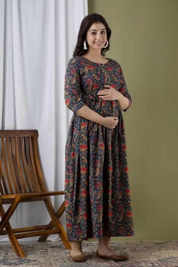 Mayur__Cotton_Printed_Maternity_And_Feeding_Kurti_Combo_Of_2