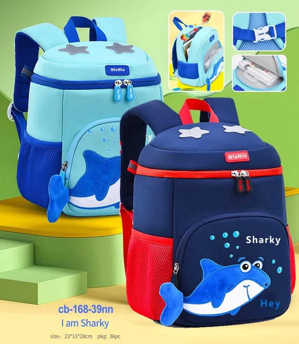 Saphhire_Blue_Backpack_For_KG_School_Kids_|_Cheerful_Baby_Shark_Adventure