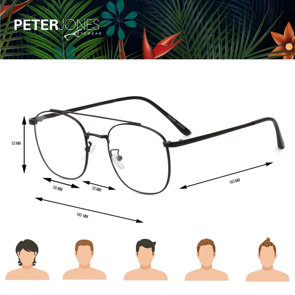 Medium_Matte_Black_Metal_Optical_Frame_(PO-N730W)_-_For_Unisex