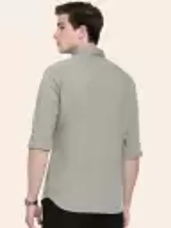 Men_Regular_Fit_Solid_Slim_Collar_Casual_Gery_Shirt