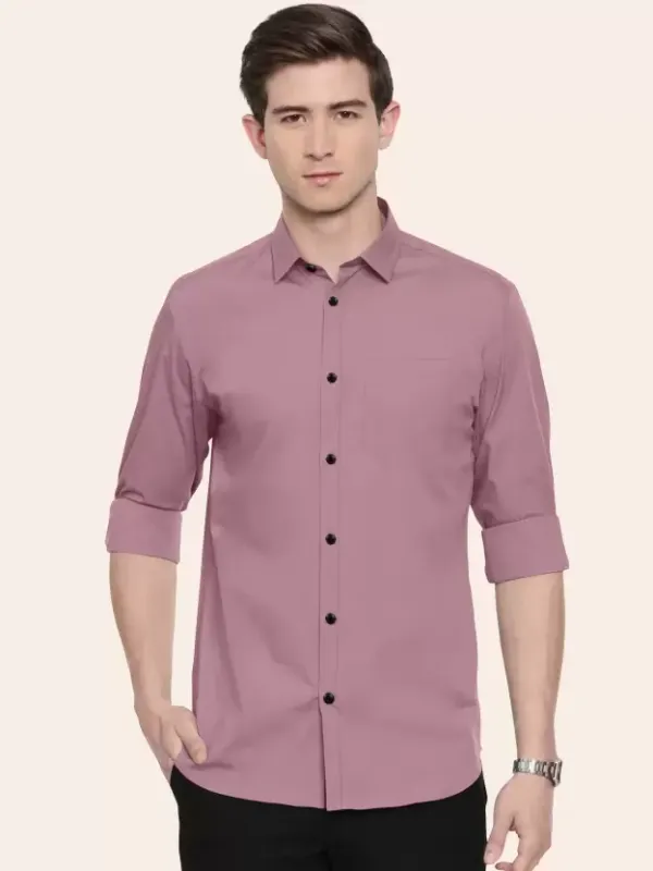 Men_Regular_Fit_Solid_Slim_Collar_Casual_Petal_Pink_Shirt