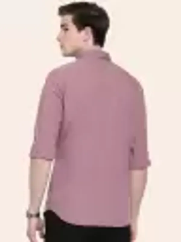 Men_Regular_Fit_Solid_Slim_Collar_Casual_Petal_Pink_Shirt