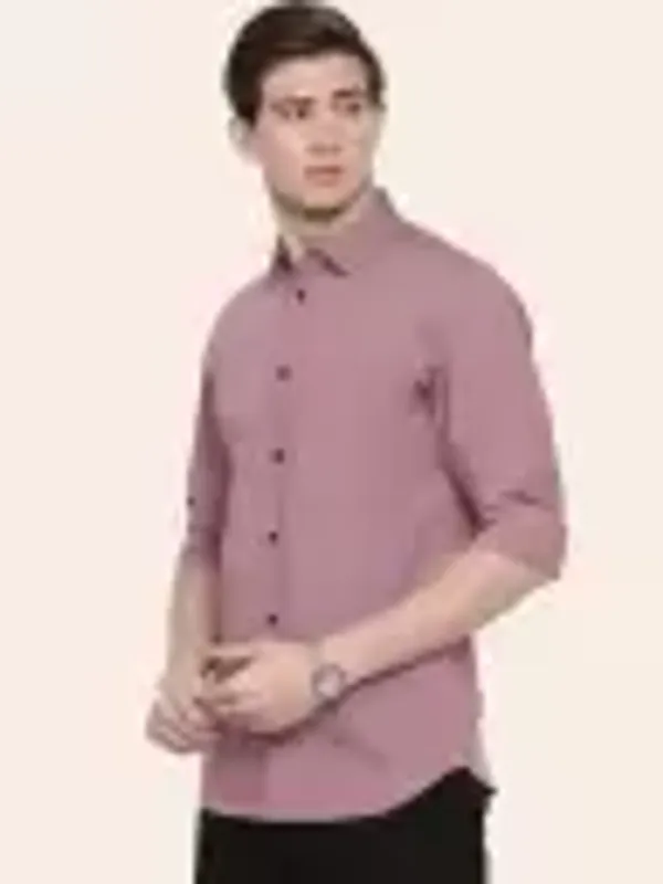 Men_Regular_Fit_Solid_Slim_Collar_Casual_Petal_Pink_Shirt