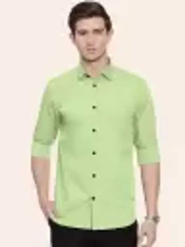 Men_Regular_Fit_Solid_Slim_Collar_Casual_Pista_Green_Shirt