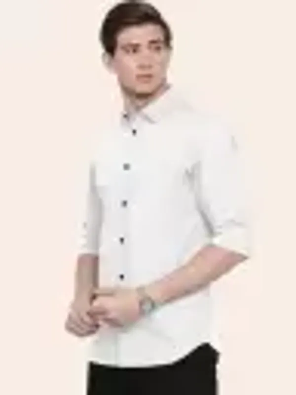Men_Regular_Fit_Solid_Slim_Collar_Casual_White_Shirt