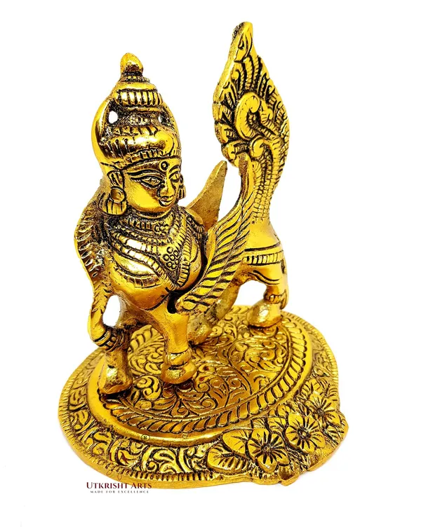 Gold_Plated_Metal_Kamdhenu_Cow_Statue_Decorative_Showpiece