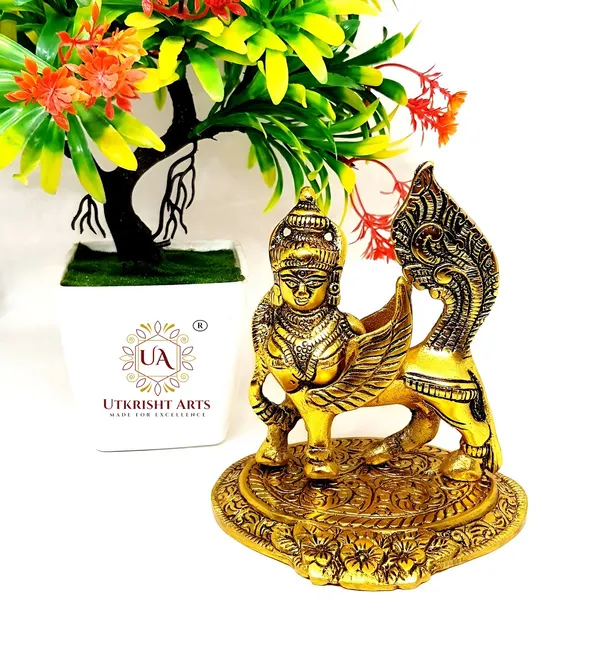 Gold_Plated_Metal_Kamdhenu_Cow_Statue_Decorative_Showpiece