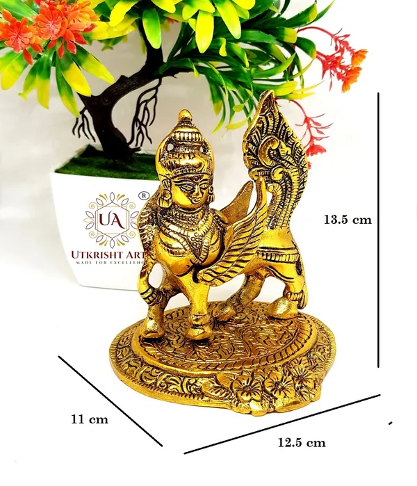 Gold_Plated_Metal_Kamdhenu_Cow_Statue_Decorative_Showpiece