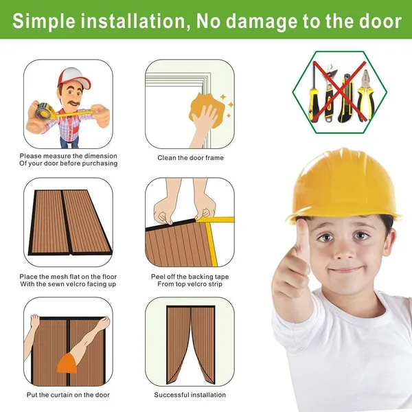 Mosquito_Net_MagNetic_Screen_Door_Mesh_Hands_Free_Door_Mesh_Screen_With_Full_Frame_Hook_Loop_Pets_And_Kids_Friendly_Keeps_Bugs_Out_Fit_Door_Up_To_90_Cm