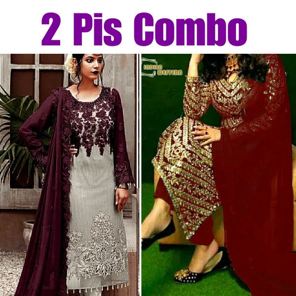 Happy Shopping Moti Purple and H Red Salwar Suit Set 2 Pis Combo Price in India Buy Happy Shopping Moti Purple and H Red Salwar Suit Set 2 Pis Combo