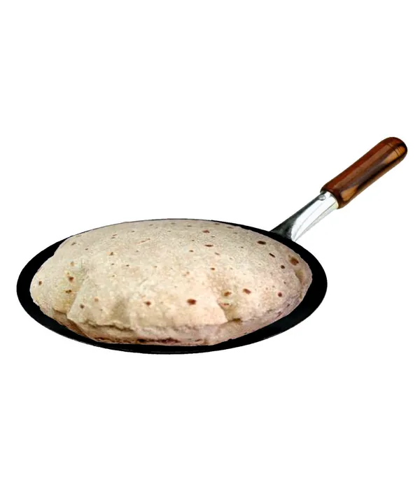 Black_Pure_Iron_Wooden_Handle_Tawa_|_Induction_Compatible_For_Everyday_Use_2Mm_Thickness_With_Heavy_Base