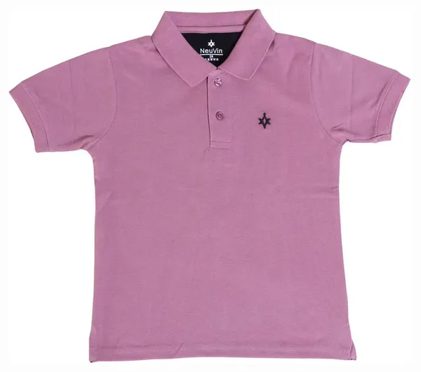 Pack_Of_2_Blue_&_Purple_Boys_Solid_Cotton_Blend_Regular_T_Shirt