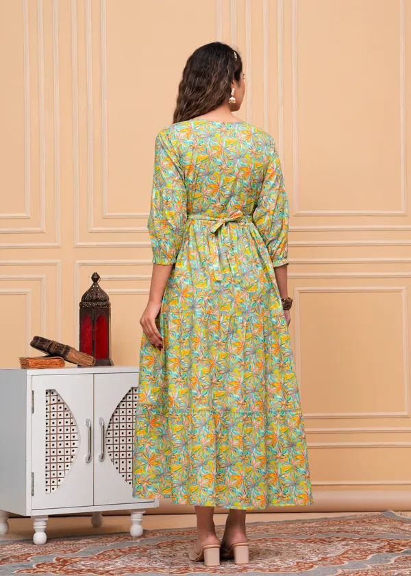 Multi__Cotton_Maternity_And_Feeding_Kurti