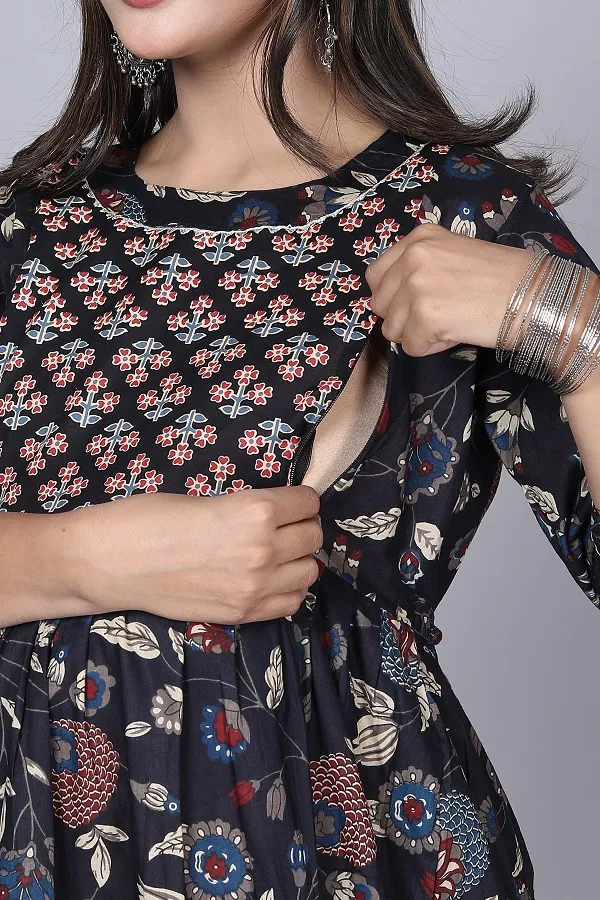 Multi_Cotton_Maternity_And_Feeding_Kurti