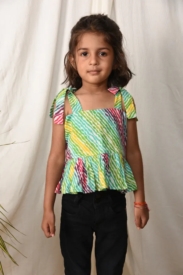 Cotton_Printed_Tie-Up_Top_For_Girls