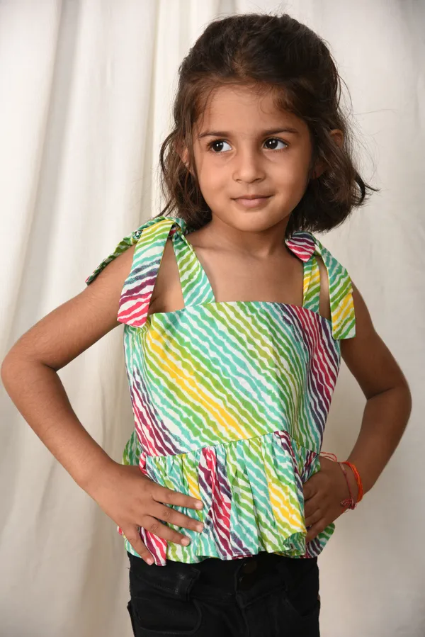 Cotton_Printed_Tie-Up_Top_For_Girls