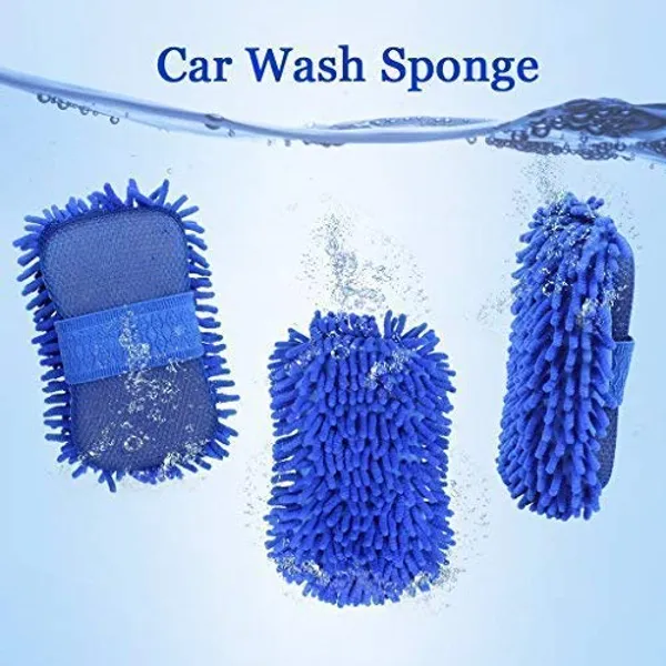 Multipurpose_Microfiber_Car_Cleaning_Sponge/Brush_(Pack_of_2)