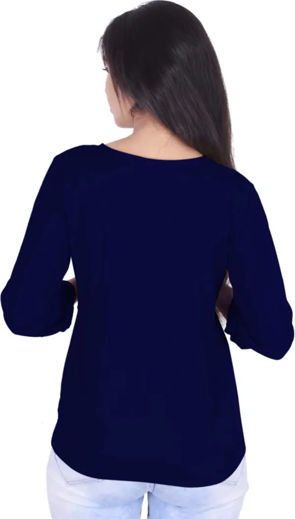Navy_Blue_Rayon_Printed_Casual_Wear_Kurti_For_Women