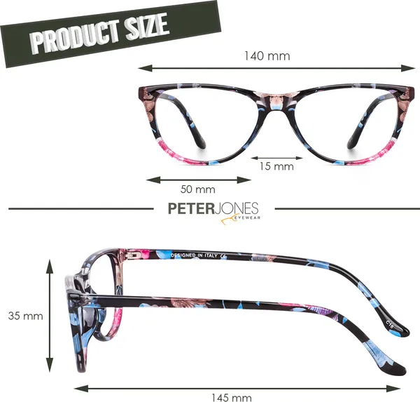 Multicolor_Full_Rim_Cat-Eyed_Frame_(50_Mm)_-_For_Men
