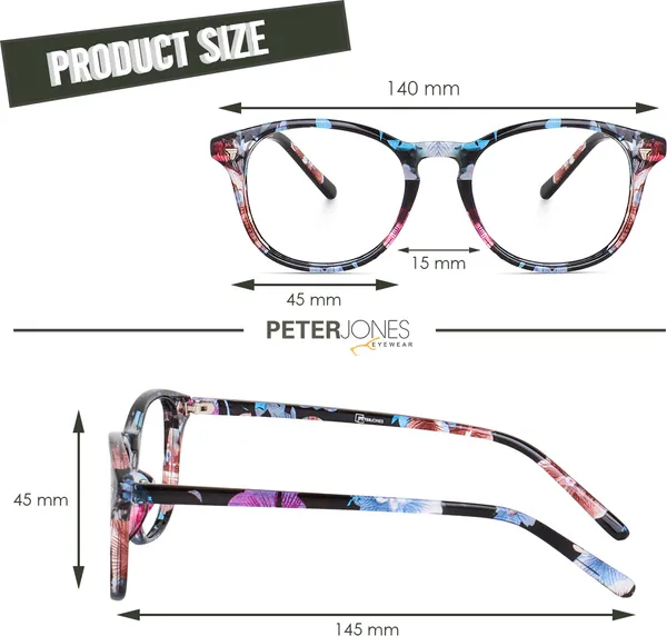 Multicolor_Full_Rim_Round_Frame_(45_Mm)_-_For_Men