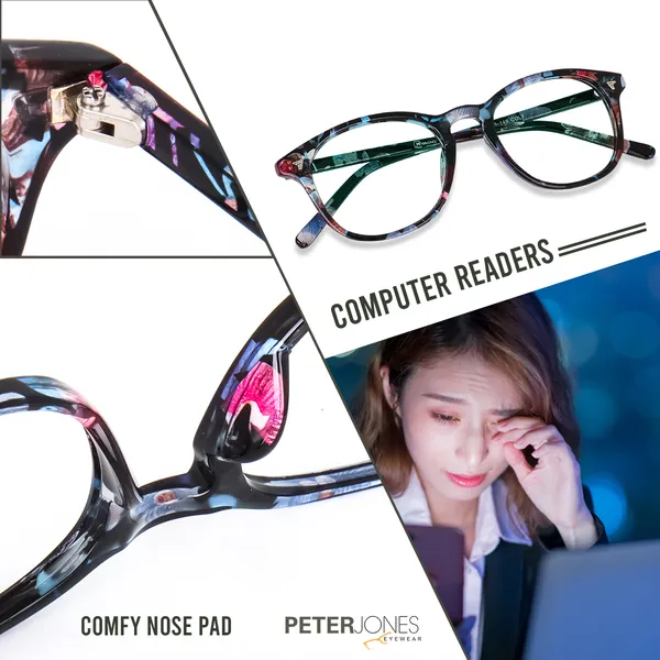 Multicolor_Full_Rim_Round_Frame_(45_Mm)_-_For_Men