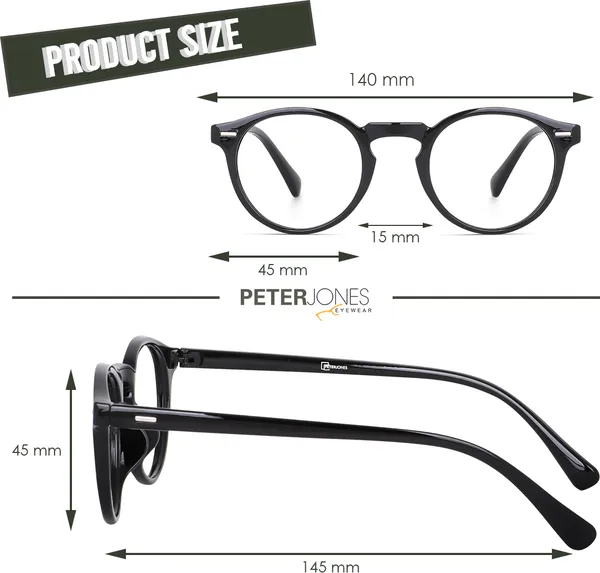 Black_Full_Rim_Round_Frame_(45_Mm)_-_For_Unisex