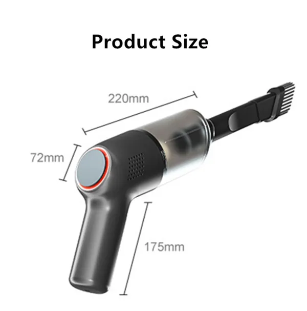 White_Portable_6000Pa_Dual_Battery_Wireless_Handheld_Vacuum_Cleaner_(Pack_Of_1)