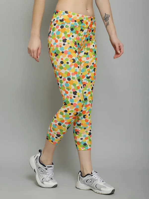 Printed_High_Waist_Dry_Fit_Multi_Purpose_Stretchable_Leggings_For_Women