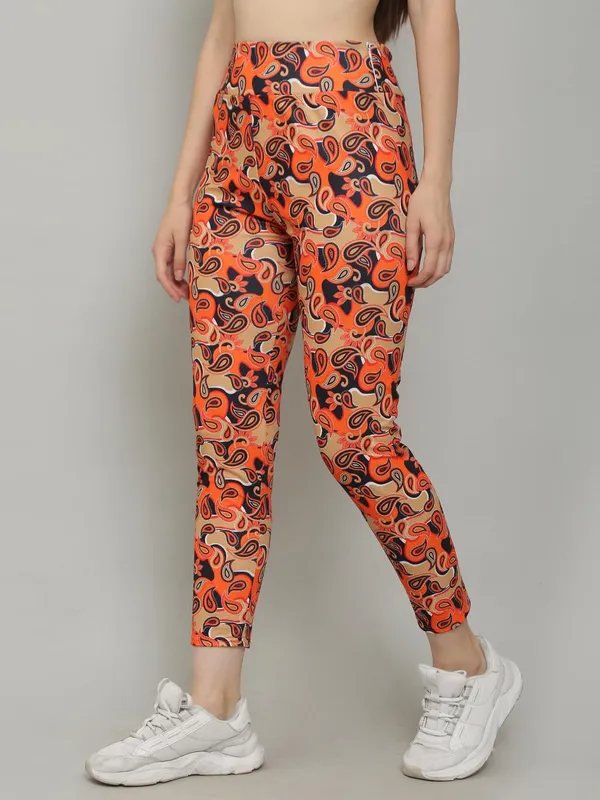 Printed_High_Waist_Dry_Fit_Multi_Purpose_Stretchable_Leggings_For_Women