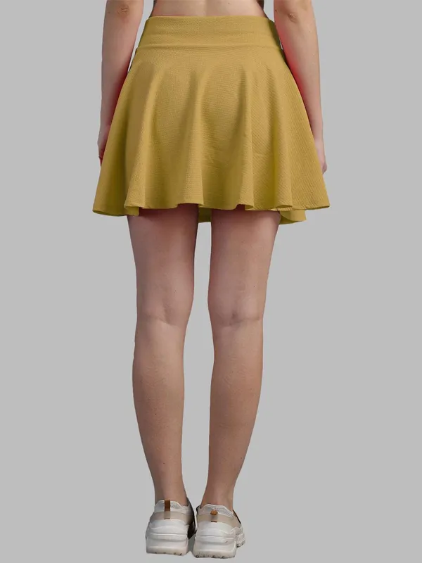Casual_Stretchable_Flared_Skater_Short_Mini_Skirt_For_Women