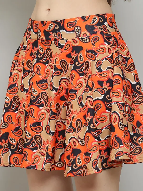 Ethnic_Printed_Short_Skater_Mini_Skirt_with_Attached_Inner_Short_Skorts_For_Women