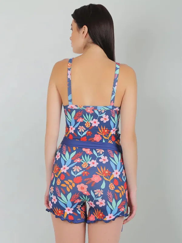 Navy_Floral_Printed_Frill_Edges_Legsuit_Padded_One_Piece_Swimsuits_For_Women_&_Girls
