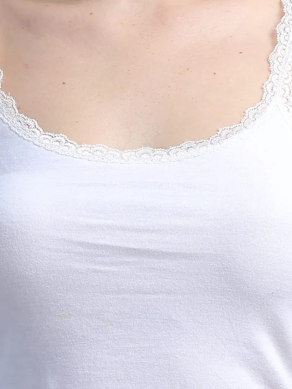White_Cotton_Round_Neck_Comfortable_Regular_Fit_Everyday_Wear_Camisole_Slip_For_Women_&_Girls