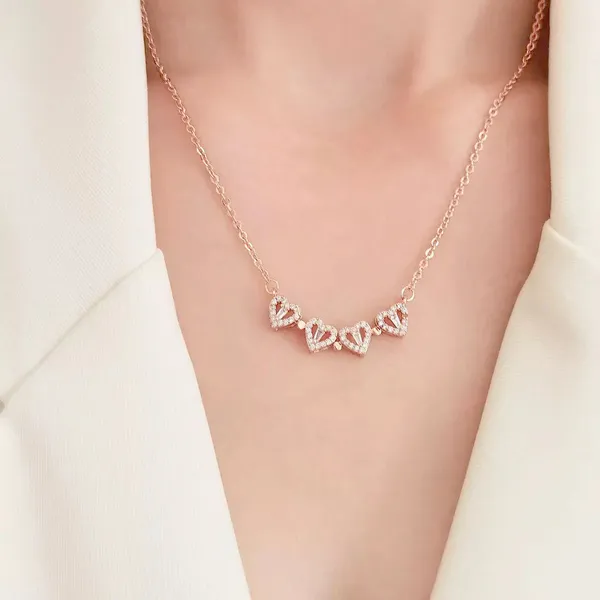 Two_in_one_Magnetic_Folding_Plated_Heart_Style_Pendent_Chain_Cubic_Stainless_Steel_Pendant_Pendant