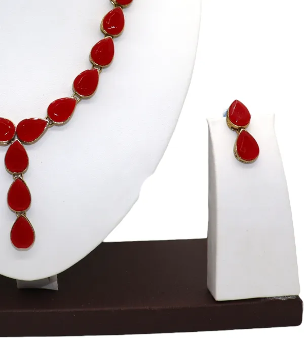 Red_Metal_Copper_Jewellery_Set_For_Women