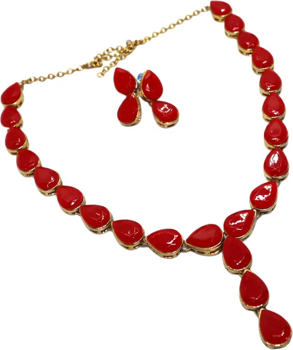 Red_Metal_Copper_Jewellery_Set_For_Women