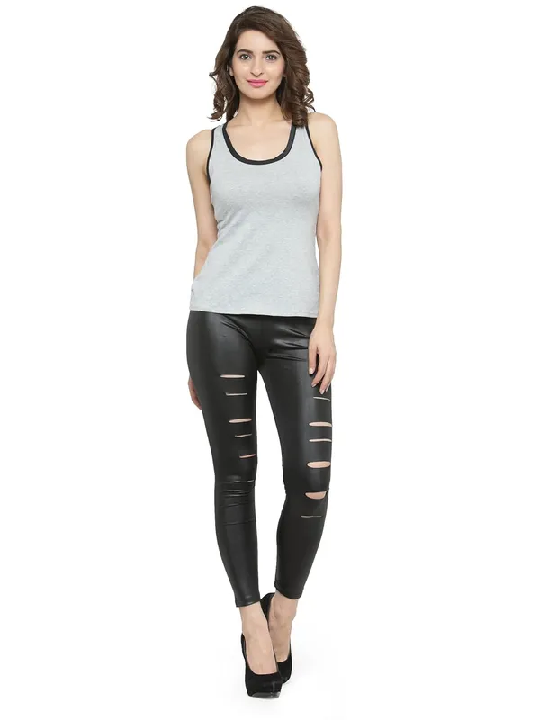 Scoop_Neck_Lattice_Racer_Back_Sleeveless_Casual_T-Shirt_Tee_Tank_Top_For_Women