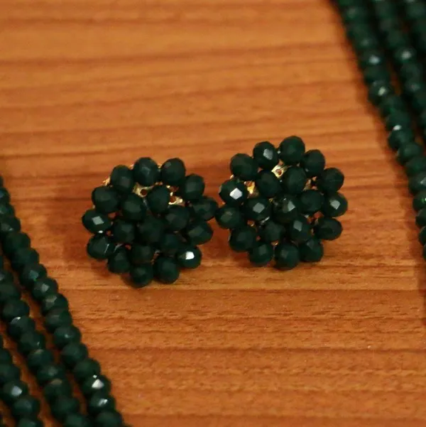 5_Line_Green_Colour_Multi_Sting_Necklace_Set