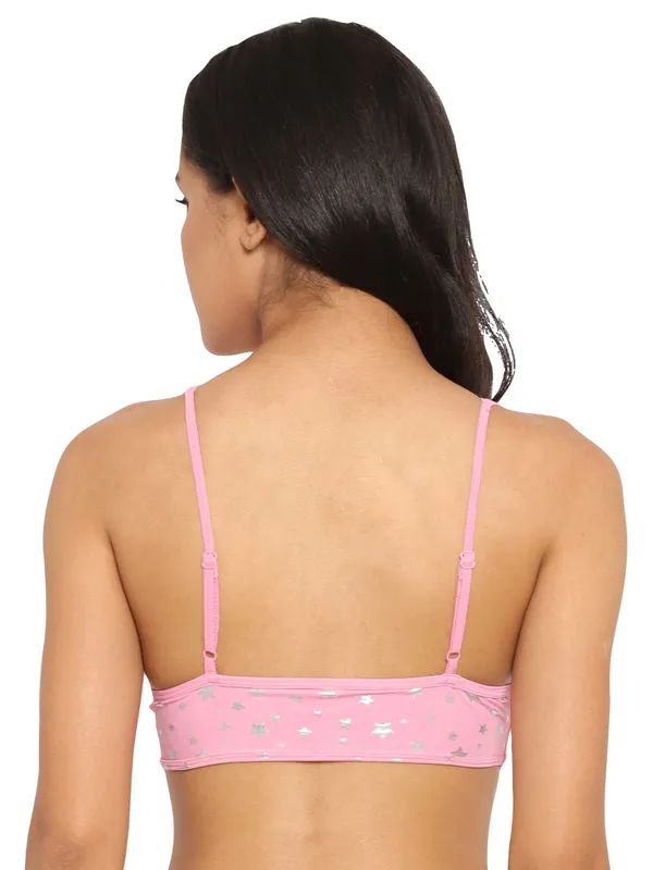 Polka_Dot_Star_Print_Crop_Top_Bralette_Bra_For_Women