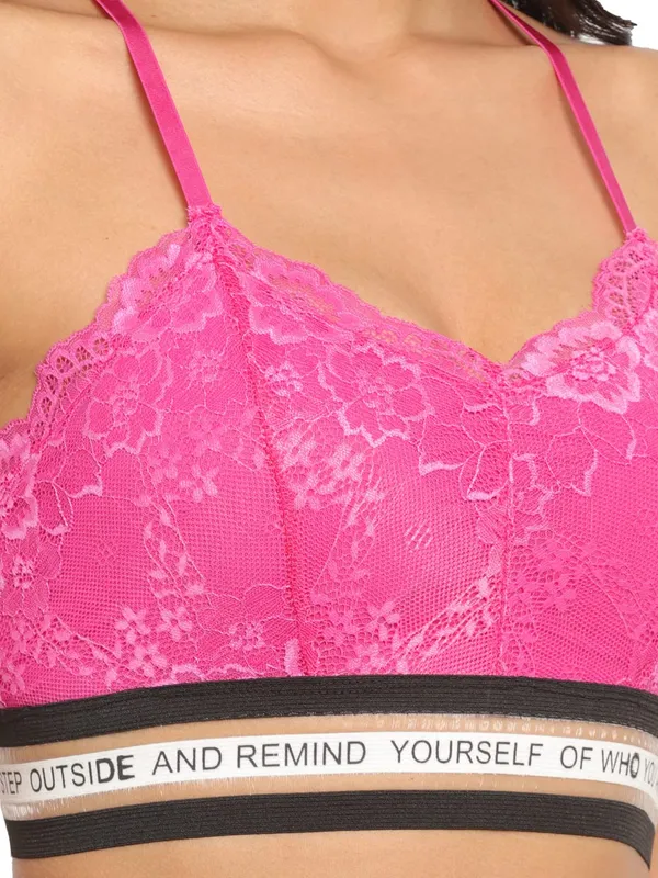 Floral_Lace_Padded_Crop_Top_Bralette_Bra_For_Women