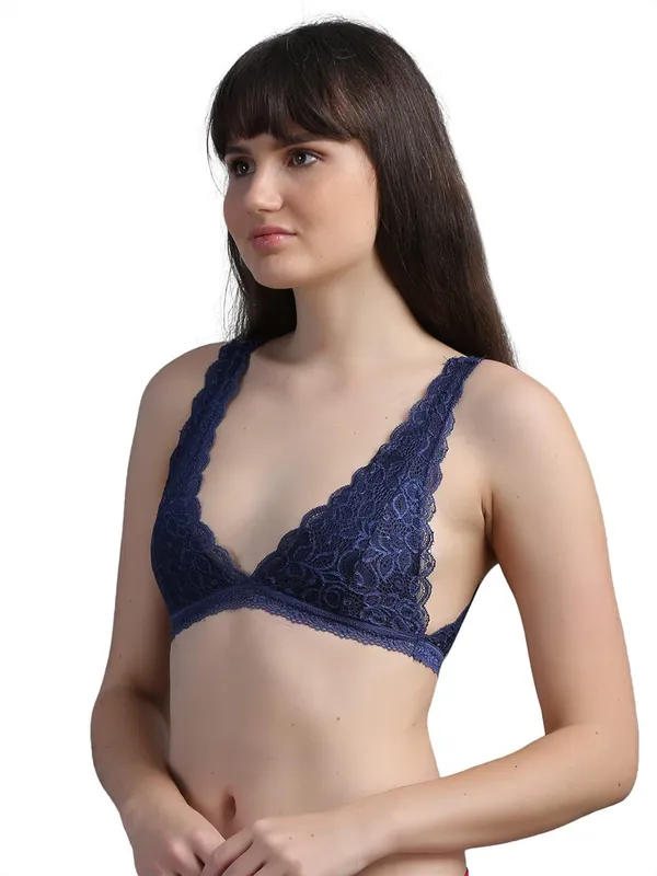 Lace_Non_Padded_Crop_Top_Bridal_Bralettes_Bra_For_Women