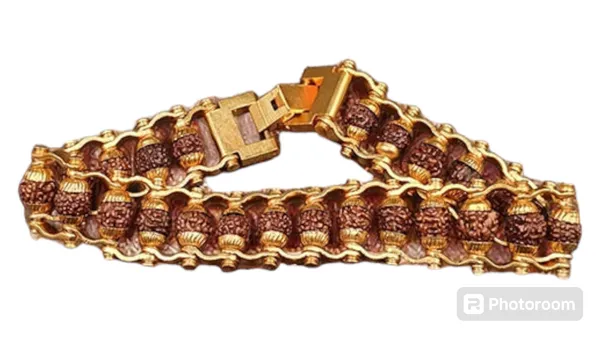 Gold_Plated_7_Mukhi_Modern_Rudraksh_Bracelet_For_Men_&_Women
