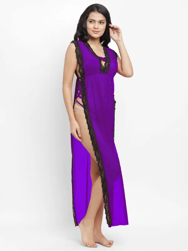 Sheer_Lace_Both_Side_Slit_Bridal_Long_Night_Gown_Nightwear_For_Women