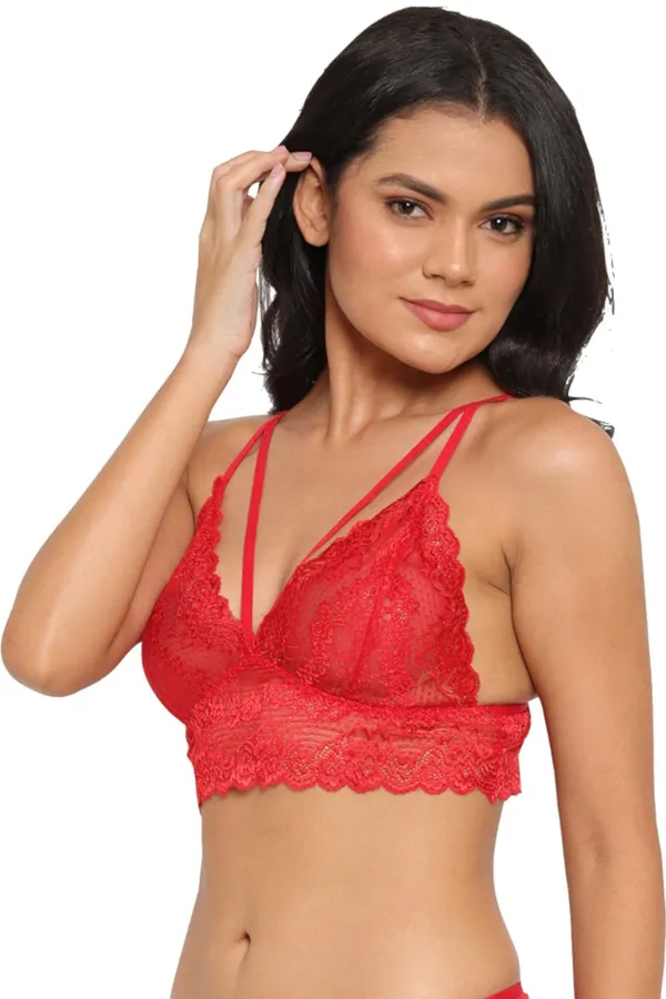 Red_Lace_Edge_Fancy_Bralettes_Bra_For_Women