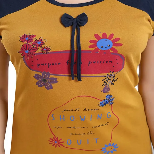 Yellow_Cotton_Blend_Printed_Knee_Length_Nighty_For_Women
